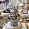 Inspire Me! Home Decor Silver Extra Mini Ginger Jar 1 Inspire Me! Home Decor Silver Extra Mini Ginger Jar