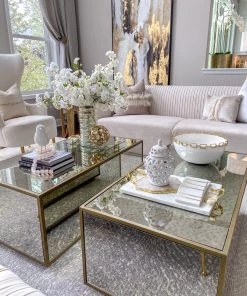 Inspire Me! Home Decor White Hammered Bird With Gold Accents