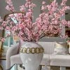 Inspire Me! Home Decor 36" Pink Cherry Blossom Spray Floral Stems