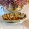 Inspire Me! Home Decor Gold Wavy Beaded Serving Bowl