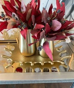 Inspire Me! Home Decor Hammered Rectangle Splash Tray (2 Colors)