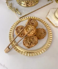 Inspire Me! Home Decor KITCHEN Wood Snack/Toaster Tongs