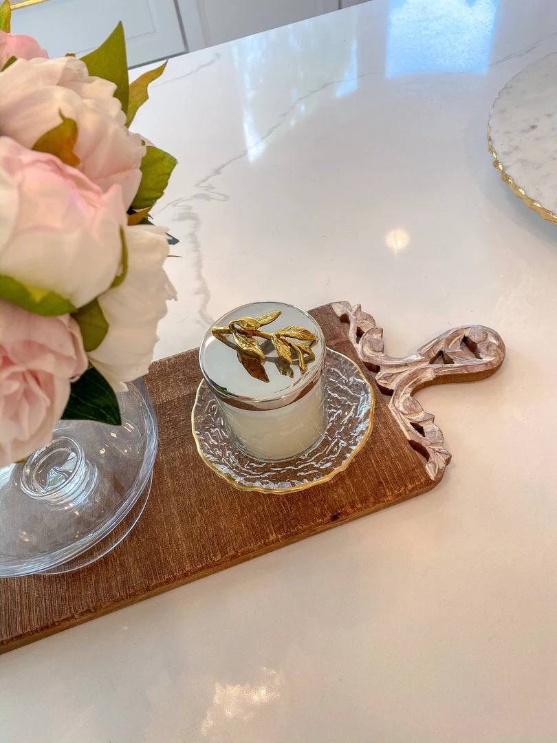 Inspire Me! Home Decor Mango Wood Scroll Handle Serving Trays (2 Styles) 4 Inspire Me! Home Decor Mango Wood Scroll Handle Serving Trays (2 Styles)