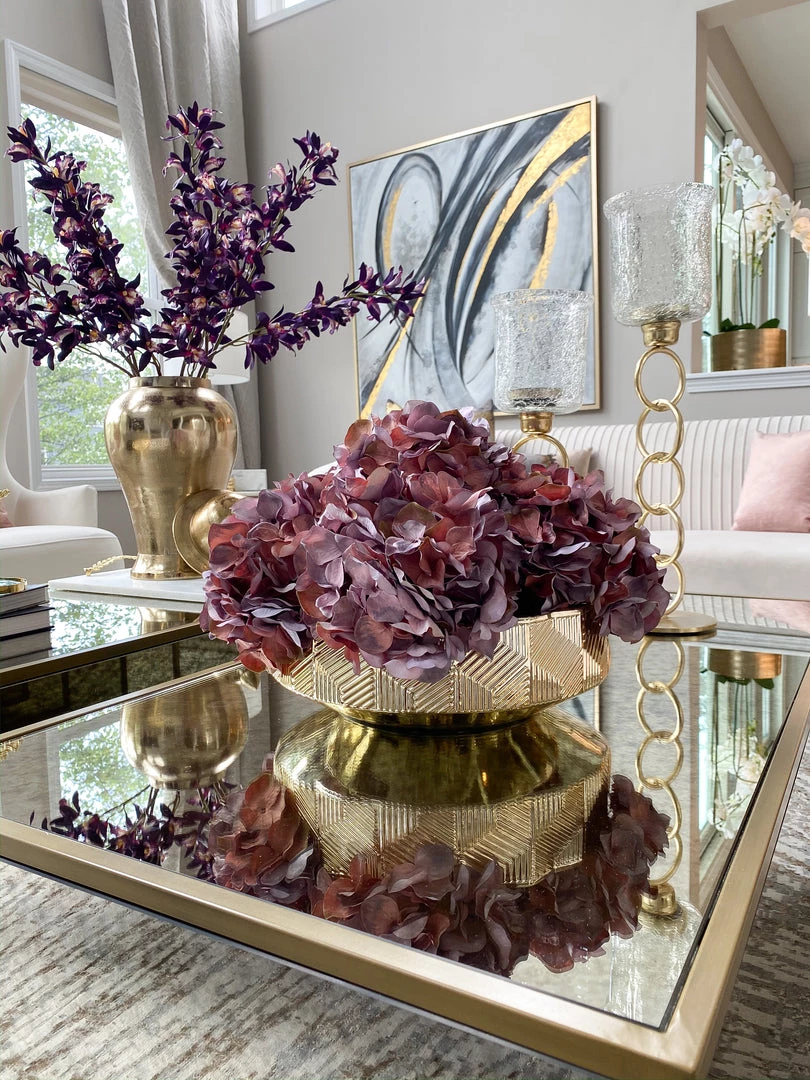 Inspire Me! Home Decor Champagne Textured Ceramic Bowls (3 Sizes) 3 Inspire Me! Home Decor Champagne Textured Ceramic Bowls (3 Sizes)