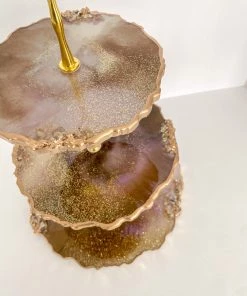 Inspire Me! Home Decor 3-Tiered Resin Cake Stand 9 Inspire Me! Home Decor 3-Tiered Resin Cake Stand