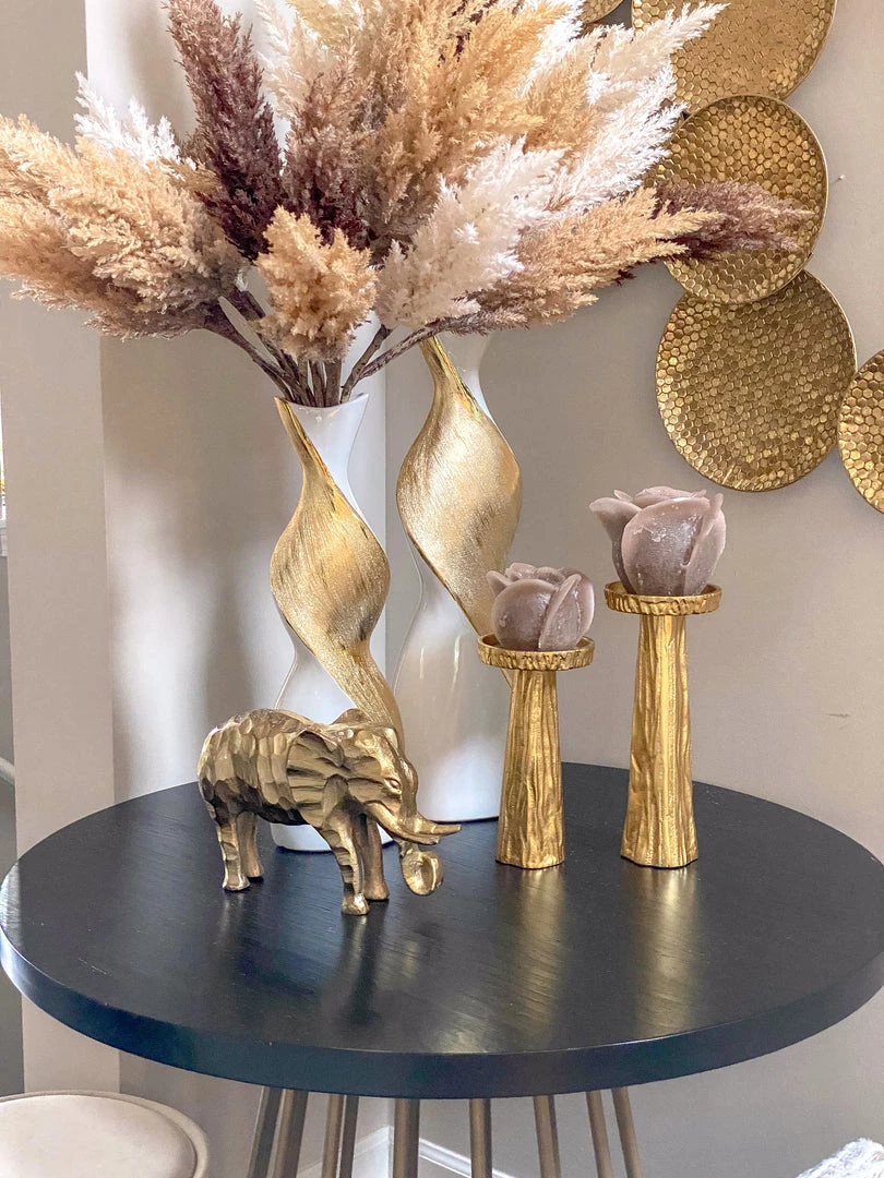 Inspire Me! Home Decor Gold Textured Metal Elephant Decor 3 Inspire Me! Home Decor Gold Textured Metal Elephant Decor