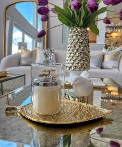 Inspire Me! Home Decor Metal Leaf Tray (2 Sizes) 13 Inspire Me! Home Decor Metal Leaf Tray (2 Sizes)