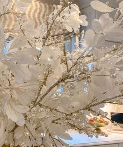 Inspire Me! Home Decor Gold Glitter Pearl Stem