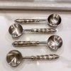 Inspire Me! Home Decor Silver Hammered Handle Spoons (Set Of 4)