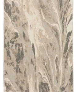 Nourison Elegance Area Rug- Grey/Charcoal/beige (5 Sizes) PILLOWS, RUGS, & THROWS