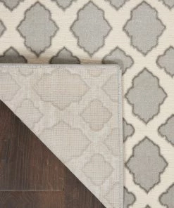 Nourison Joli Area Rug - Grey/Ivory (2 Sizes) PILLOWS, RUGS, & THROWS 7 Nourison Joli Area Rug - Grey/Ivory (2 Sizes) PILLOWS, RUGS, & THROWS