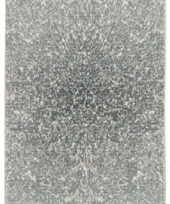 Nourison Elegance Area Rug - Grey/Blue/White (5 Sizes) PILLOWS, RUGS, & THROWS